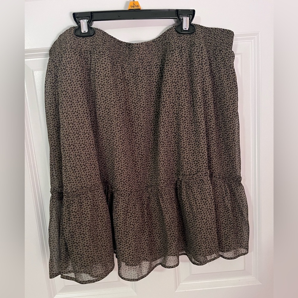 Loft floral skirt